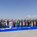 Commissioners of the European Union, headed by Ursula von der Leyen, arrive in Madrid to review the Spanish government's plans for its six-month Presidency of the EU Council. 