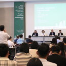 A participant is raising a question