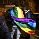 LGBTQ Kundgebung nach Mord in Bratislava
