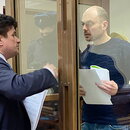 Prokhorov und Kara Murza im Gerichtssahl