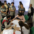 Fluechtlinge aus Berg-Karabach