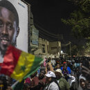 Anhänger des Präsidentschaftskandidaten Bassirou Diomaye Faye