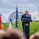 Bundespräsident Steinmeier beim Staatsakt