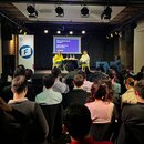 Jóvenes participando del evento