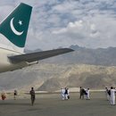 2021-09-09 BurjiLa Trek Skardu Airport Ankunft Pakistan International Airlines (PIA)- Birgit Lamm