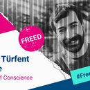 freed Prisoner of Conscience Nedim Türfent , Türkiye 