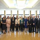 Gruppenfoto der neuen Europäischen Kommission.