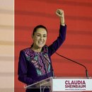 Claudia Sheinbaum takes office as President of Mexico on October 1 and makes history as the first woman to hold this position.