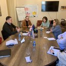 Deutsche Journalistengruppe im Gespräch über den Wahlausgang mit Vertretern des Chavshavadze Centres for European Studies & Civic Education, eines Partner-Think Tanks der FNF in Georgien