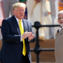 Der indische Premierminister Narendra Modi und Donald Trump im Februar 2020