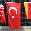 Türkei-Deutschland-Flagge