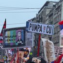 Hundreds of thousands of Serbs gathered at the weekend to protest against President Aleksandar Vučić 