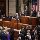 US-Präsident Trump bei seiner Rede im Kongress