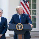  Donald Trump und Jerome Powell im Weißen Haus (2017).