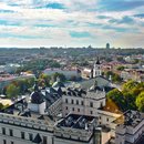 View from Gediminas tower over Vilnius