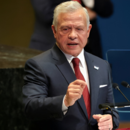 Jordan's King Abdullah speaks during the 80th United Nations General Assembly, in New York City, New York, US, September 23, 2025