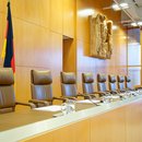 Verhandlungssaal des Bundesverfassungsgerichts 