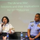 Yulia Fediv and Commodore Tariella