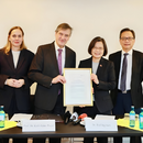 Tsai Ing-wen in FNF Berlin Office