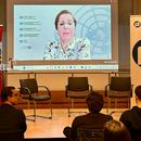 Video-Keynote von Reem Al-Salem, UN-Sonderberichterstatterin für Gewalt gegen Frauen und Mädchen