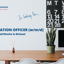 ADMINISTRATION OFFICER Brussels we are hiring