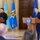 Romanian President Nicușor Dan, March 12, 2026, at Cotroceni Palace, in a joint press conference with Ukrainian President Volodymyr Zelenskyy.