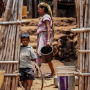 Picture of kid from Indian Village