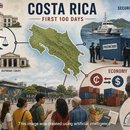 The new President of Costa Rica has ups and downs