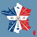 Bild der Karte von Frankreich