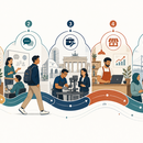 The migrant transition from obteining id to entrepenuer, to prosper