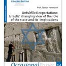 Unfulfilled expectations: Israelis' changing view of the role of the state and its implications