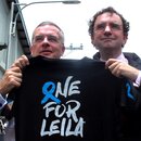 Unterwegs für Leila de Lima 