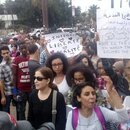 Demonstration in Casablanca
