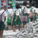 Schüler in Myanmar