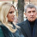 Andrej Babiš und Frau Monika Babišová.