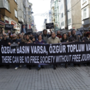 Demonstration für Medienfreiheit