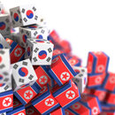 Keine stabile Angelegenheit - die Beziehung zwischen Nord- und Südkorea.