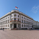 Der hessische Landtag in Wiesbaden