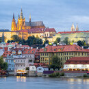 Der Blick auf die Prager Burg.