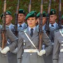 Exerzierendes Wachbataillon der Bundeswehr in Berlin