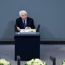Saul Friedländer bei der Gedenkstunde für die Opfer des Nationalsozialismus im Bundestag.