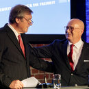 Wolf-Dieter Zumpfort und Wolfgang Gerhardt