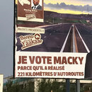 Wahlkampf im Senegal: In den Straßen der Hauptstadt Dakar ist der jetzige Präsident allgegenwärtig