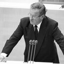 Klaus Kinkel 2016 im ehemaligen Bundestag in Bonn.