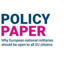 Why European national militaries should be open to all EU citizens
