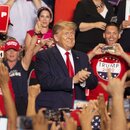 Donald Trump bei der Wahlkampfveranstaltung in Rio Rancho.