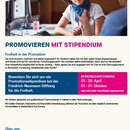 Poster Promovieren mit Stipendium