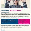 Poster Studieren mit Stipendium