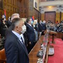 Swearing-in the new government of Serbia