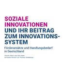 Soziale Innovationen und ihr Beitrag zum Innovationssystem